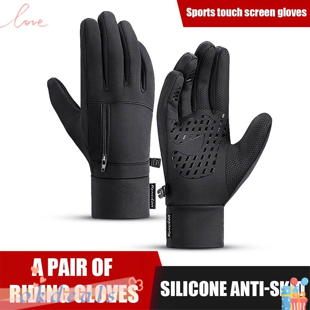 OKDEALS Găng Tay Lái Xe Chống Gió Có Thể Chạm Màn Hình Cảm Ứng