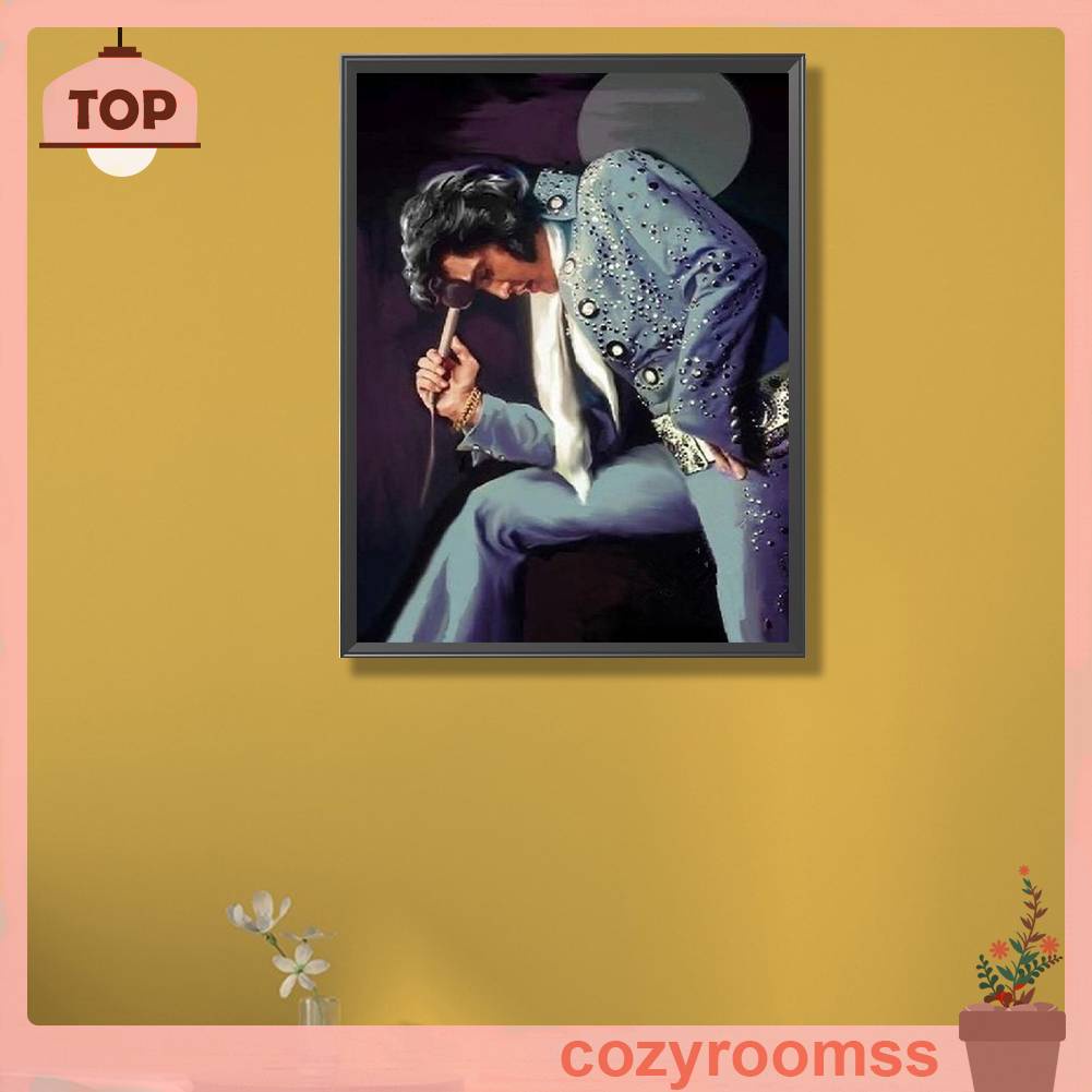 Tranh Đính Đá Kim Cương Toàn Bộ 5D DIY Hình Vẽ Presley