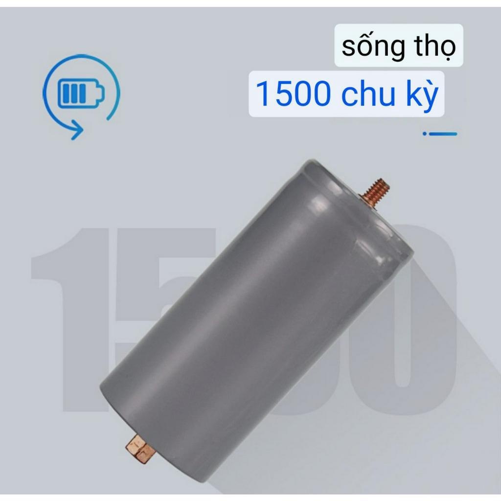 COMBO 22 Pin Lithium 32650 6000mAH kèm ốc vít, Pin sắt Lithium sắt 32650 3.2V chống cháy nổ