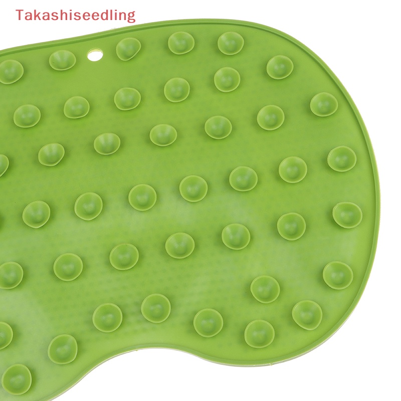 Bàn Chải Silicone Massage Chân Tẩy Tế Bào Chết Chống Trượt