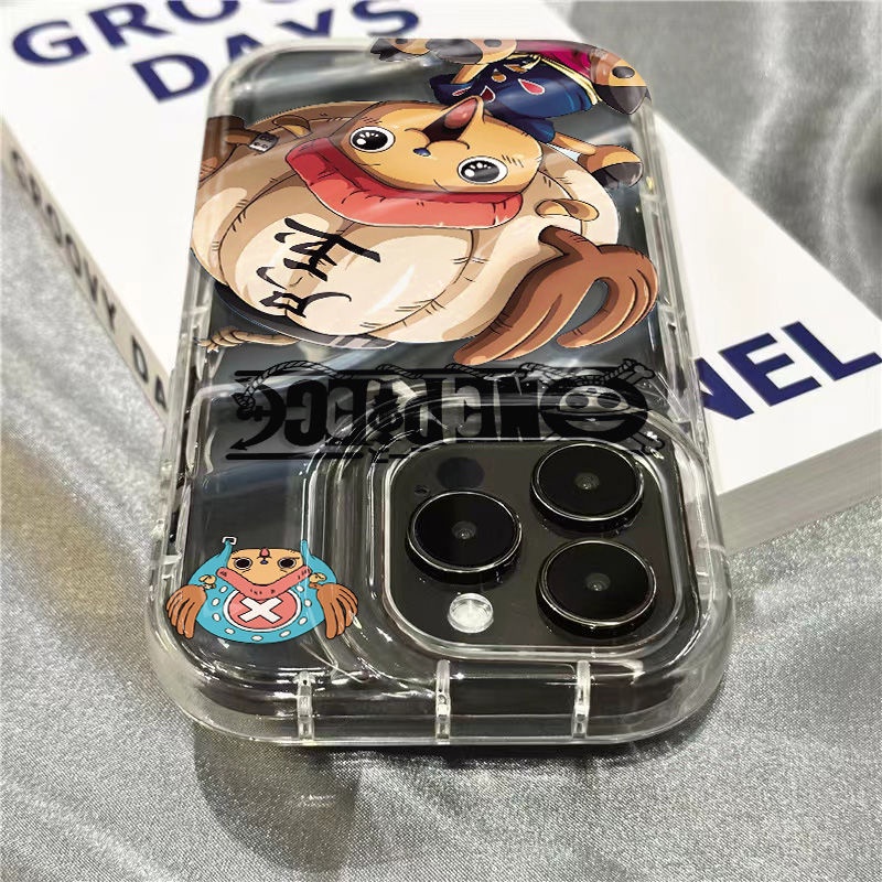 Ốp Điện Thoại Mềm Trong Suốt Hình OSFD Dễ Thương Cho Apple plussins / 8 Cute xr7 11 Chopper / iPhone14promax / 1312