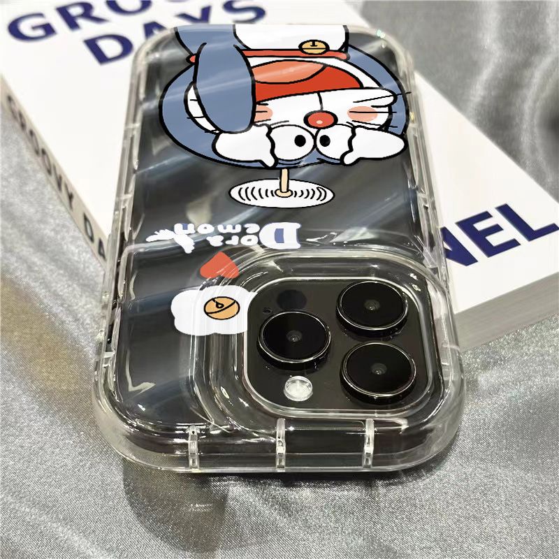 Ốp Điện Thoại Dẻo Họa Tiết Mèo Tinkerbell Dễ Thương Chống Sốc Cho iPhone12 8pl7 11 13In 14pro NEXN