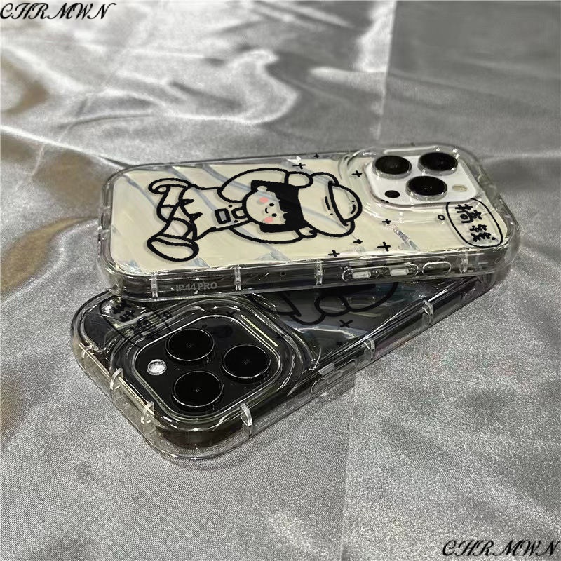 Ốp Điện Thoại Mềm Trong Suốt Hình Cô Gái Dễ Thương Cho Iphone14promax1312 / / 8ins7 / xr11plus Apple 1CDR