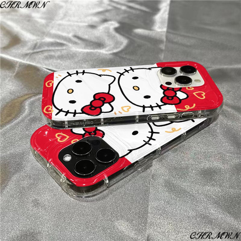 Ốp Điện Thoại Mềm Trong Suốt Họa Tiết Đầu Mèo Kt1312 plus7 / xr11 / / iPhone14promax8sins M1HM