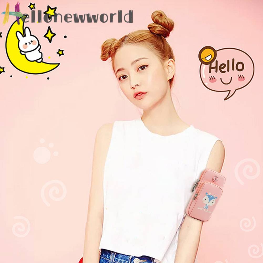 Ốp Điện Thoại Họa Tiết Hoạt Hình Gắn Dây Đeo Cổ Tay 5.5 Inch