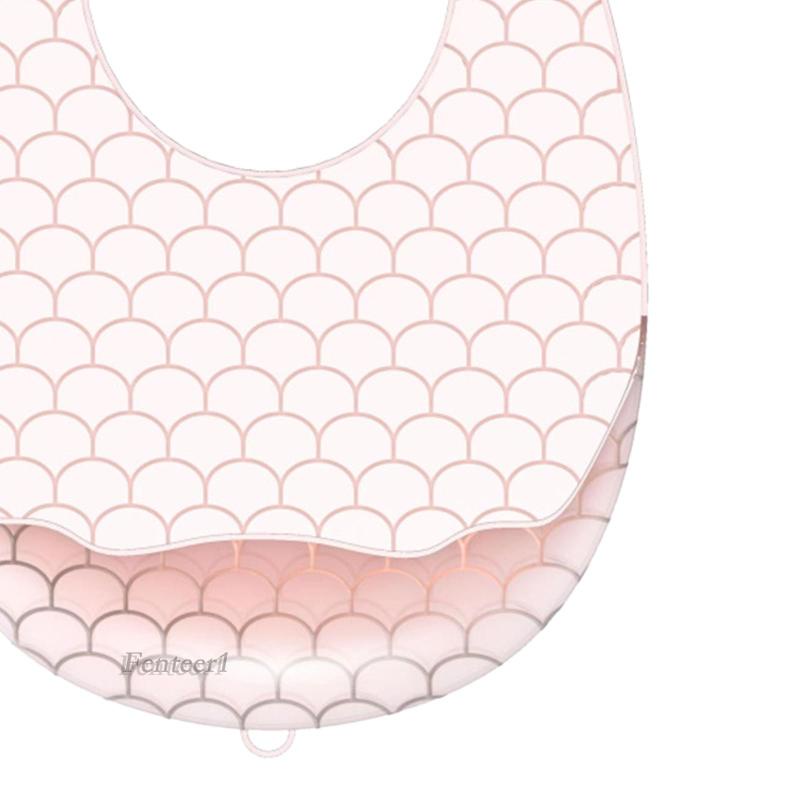 [Fenteer1] Tạp Dề Bằng Silicone Có Thể Điều Chỉnh Trọng Lượng Cho Bé Sơ Sinh