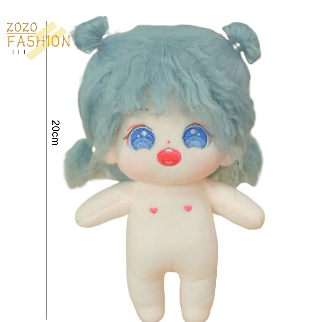 1 Bộ Búp Bê Đồ Chơi Bằng Vải Bông Nhẹ Nhàng Đáng Yêu Trang Trí Nhà Cửa