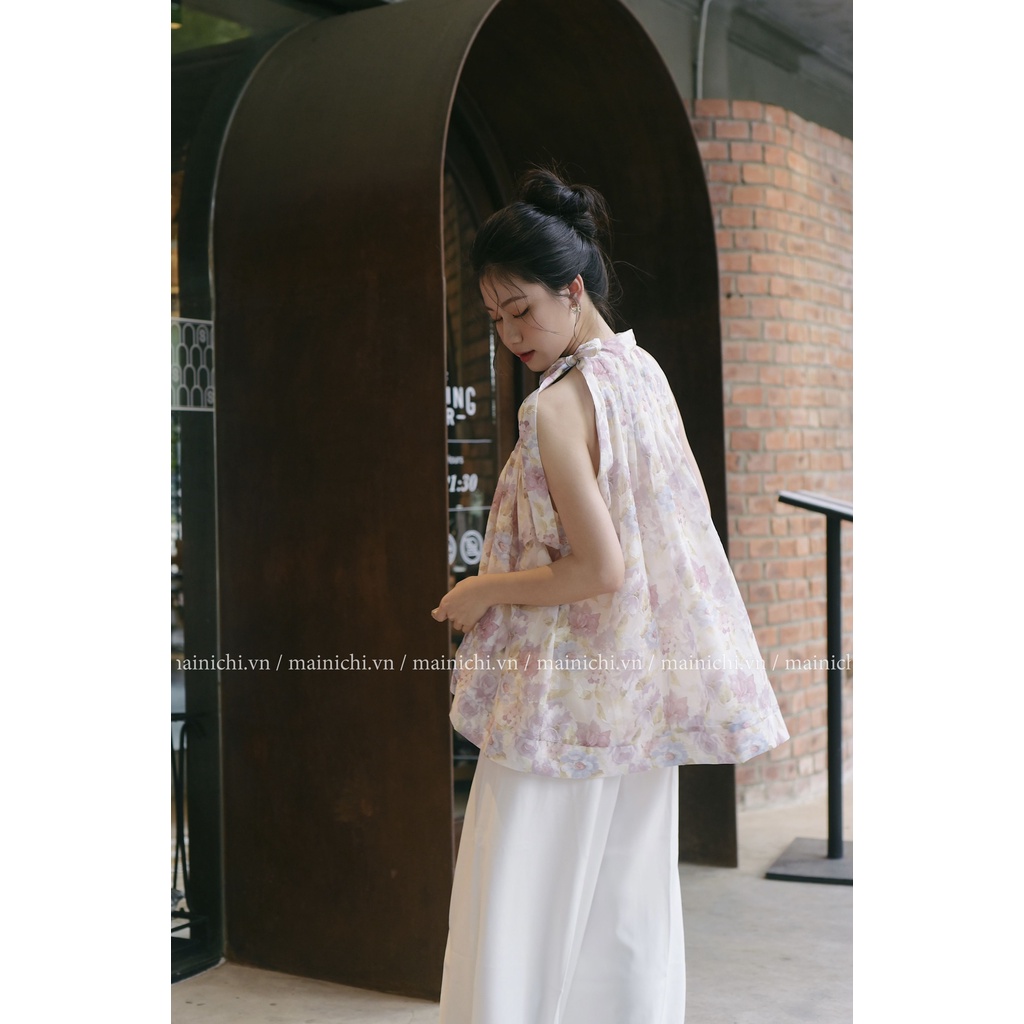 Yếm Hoa Màu Tím made by Mainichi Design