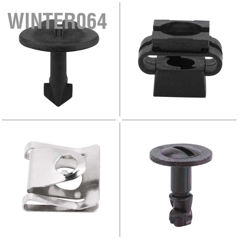 Winter064 60 Cái 5 Loại Động Cơ Xe Ô Tô Undertray Bìa Đáy Tấm Cố Định Clip Cho Audi