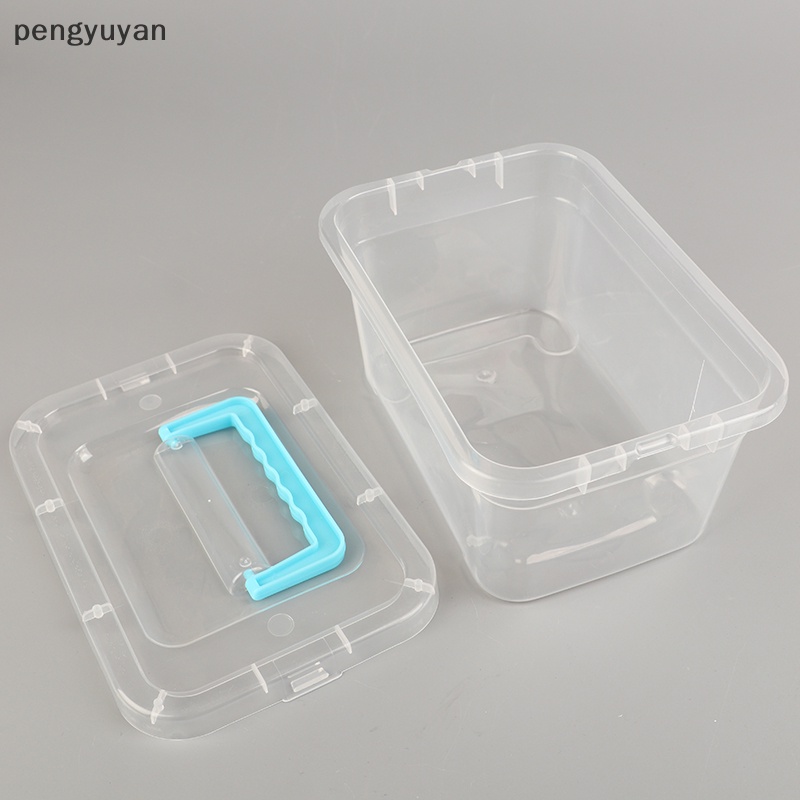 Hộp Đựng Trang Sức Bằng Nhựa Hình Vuông Nhỏ Trong Suốt