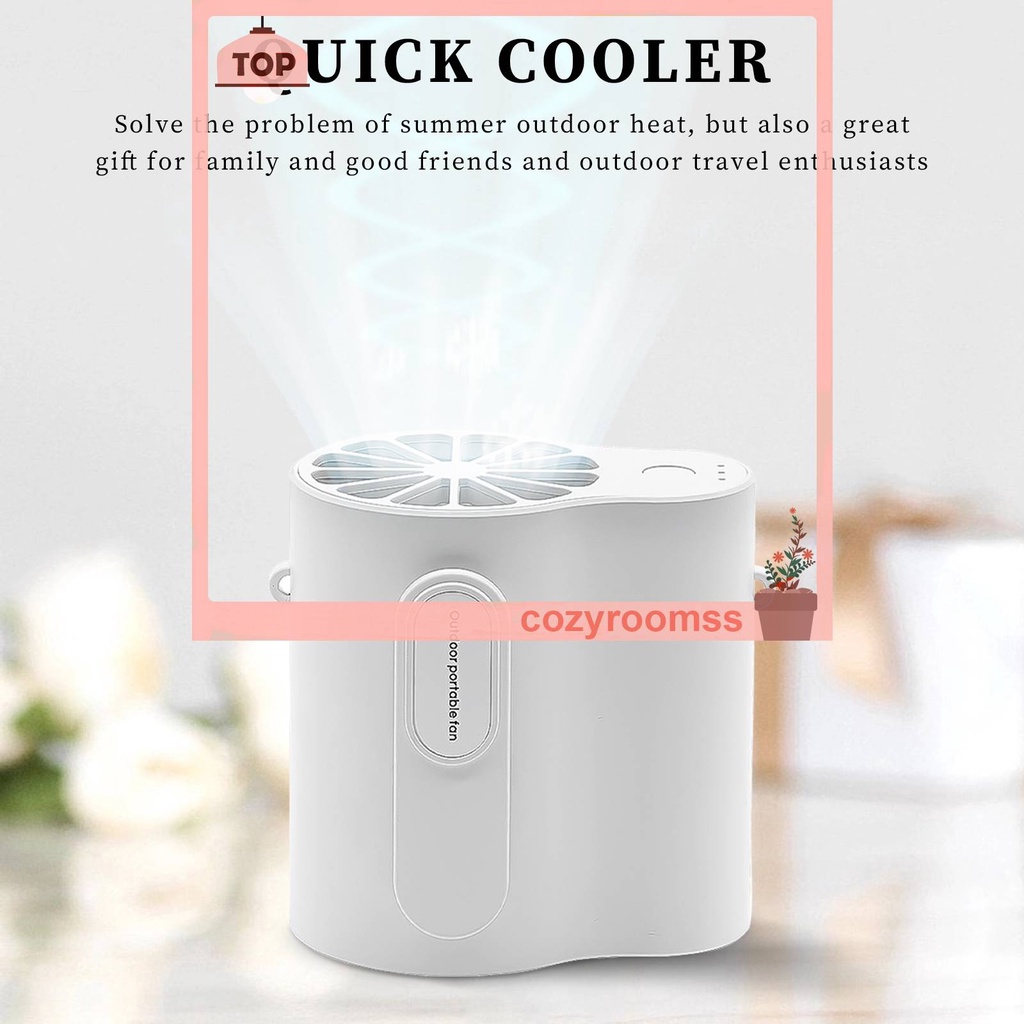 Quạt Thể Thao Sạc USB Loại C 2000 / 4000mAh Tiện Dụng