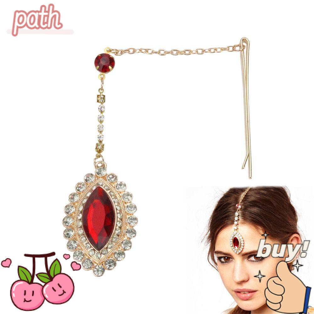PATH Kẹp Tóc Đính Đá Thời Trang Dành Cho Nữ