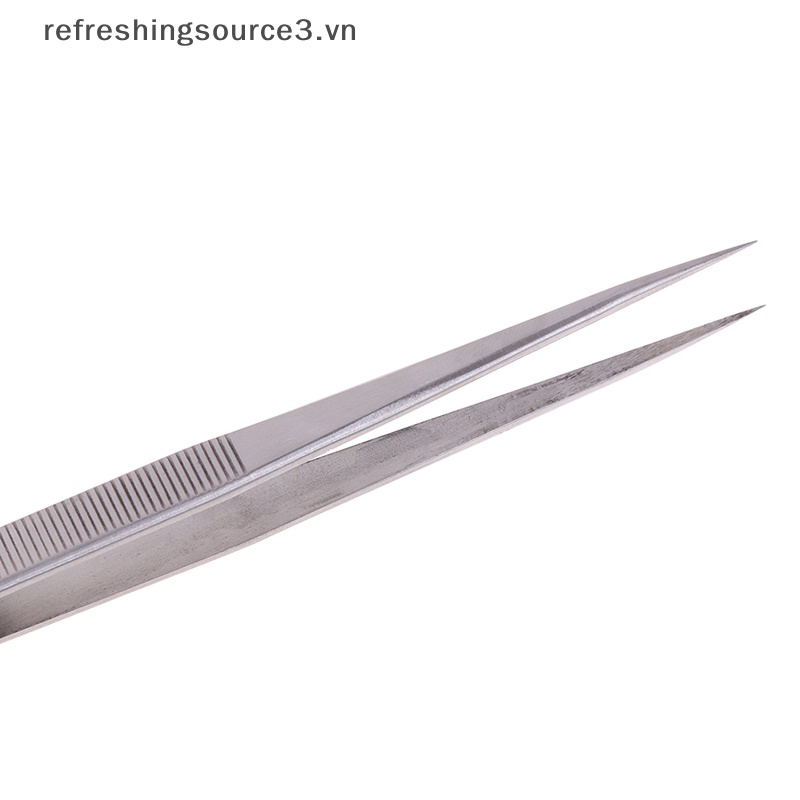 Nhíp Kẹp Mũi Nhọn Điện Tử Dài 7 "18cm Bằng Thép Không Gỉ REFRE3} {refreshingsource3.vn}