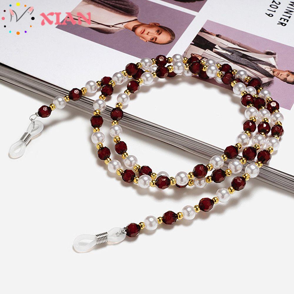 XIANTIN Phụ Kiện Chuỗi Hạt Đeo Mắt Kính Phong Cách Vintage