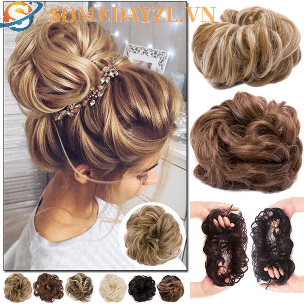 SOMEDAYZL Vỏ Bọc Tóc Đuôi Ngựa Co Giãn Dành Cho Nữ