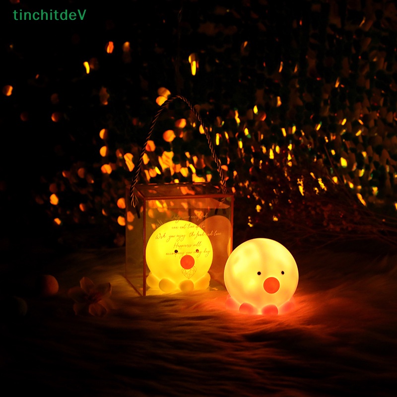[TinchitdeV] Đèn Ngủ Bằng Silicon Hình Trái Lê Dễ Thương Có Thể Tháo Rời Trang Trí Đầu Giường Cho Bé Và Trẻ Mới Biết Đi [Mới Biết Đi]