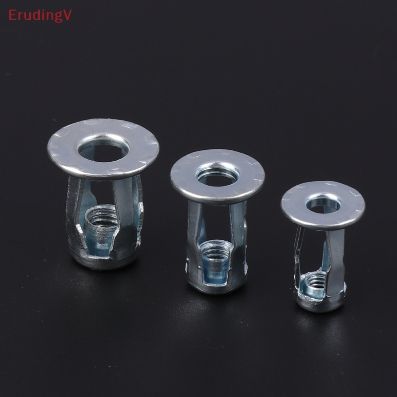 Bộ 10 Đinh Tán M4 / 5 / 6 / 8 Bằng Thép Chuyên Dụng Cho Ốc Vít Xe Hơi