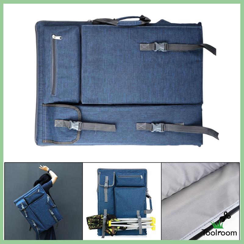 Ba Lô Đeo Vai Đựng Bảng Màu Sơn Nghệ Thuật Có Dây Đeo Vai Điều Chỉnh Được