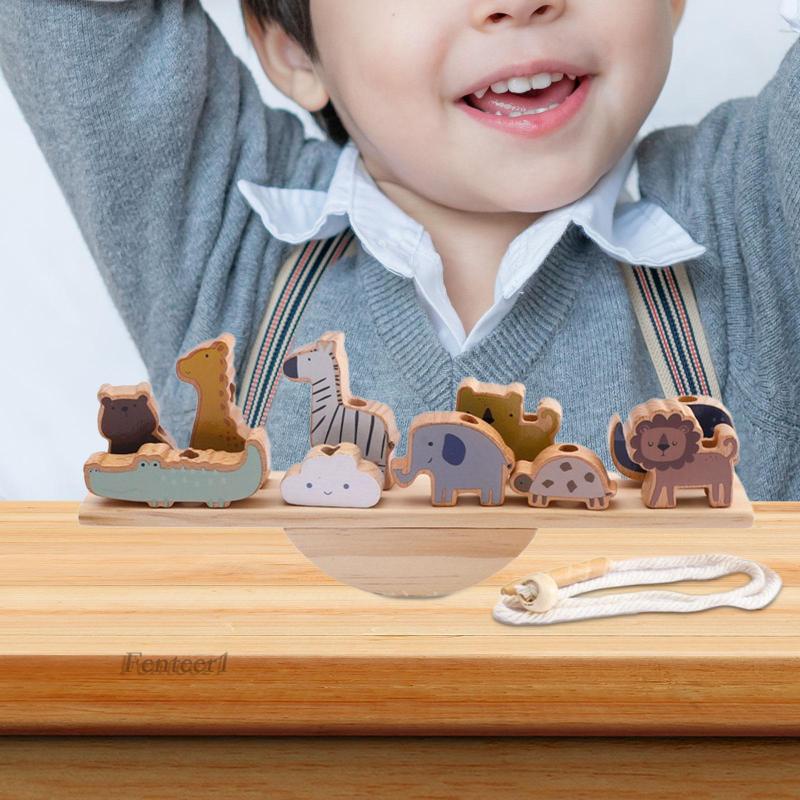 Bộ Đồ Chơi Khối Gỗ Giữ Thăng Bằng Dành Cho Trẻ Em