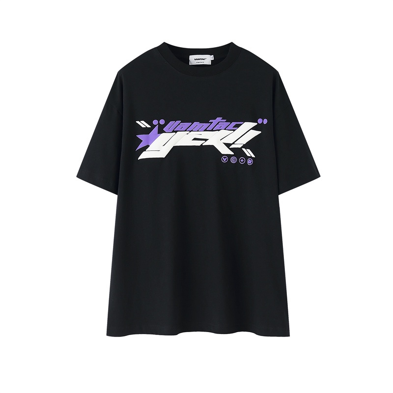 Áo Thun Ngắn Tay Dáng Rộng Thời Trang Cá Tính