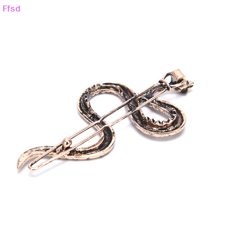 {Ffsd} Kẹp Tóc Kim Loại Hình Rắn Màu Vàng Phong Cách Punk Thời Trang Mới * Bán Chạy Cho Nữ