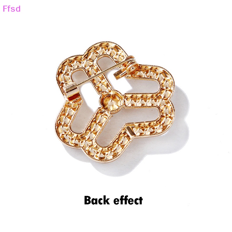 Ghim Cài Áo Hình Logo Đính Đá Zircon Thời Trang Cho Nữ