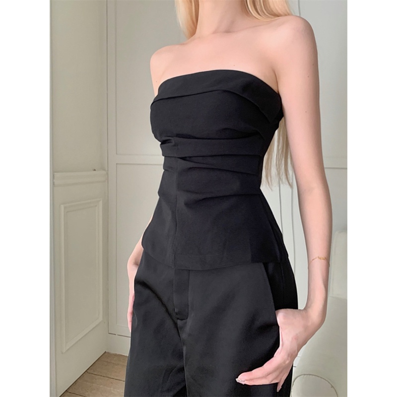 Áo Ống Màu Sắc Đơn Giản Quyến Rũ Cho Nữ