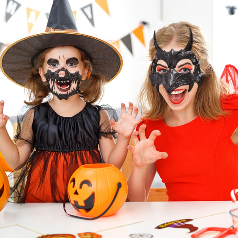Mặt Nạ Hóa Trang Halloween Hình Bộ Xương Độc Đáo