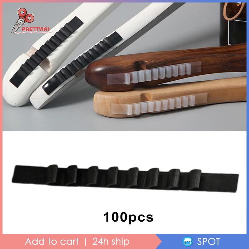 Set 100 Miếng Silicone Dán Treo Quần Áo Tiện Lợi