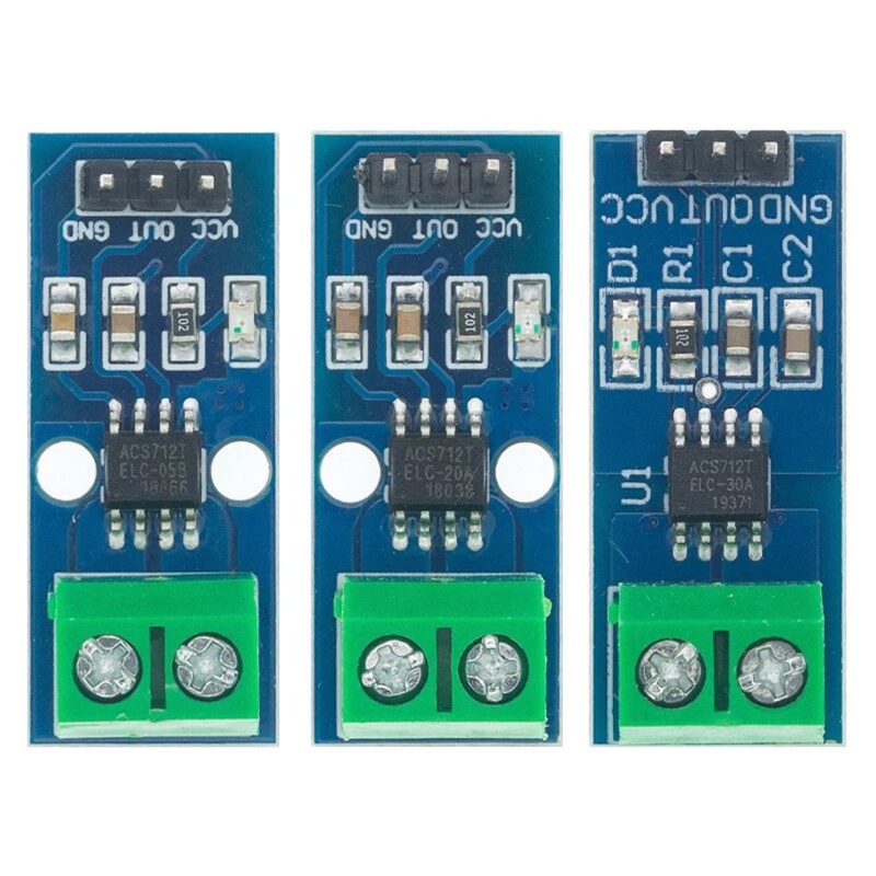 Mô Đun Cảm Biến Dòng Điện ACS712 5A 30A 20A ACS712ELC