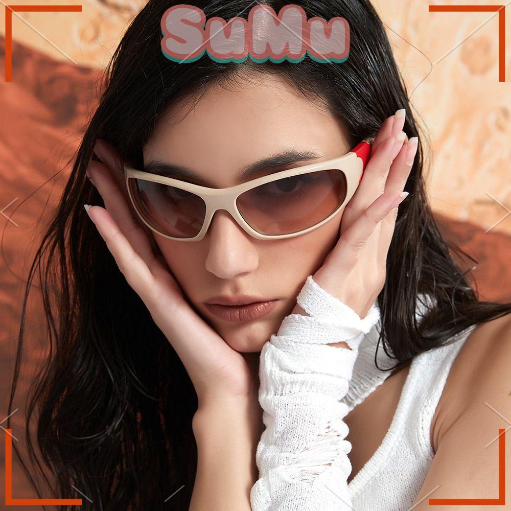 SUMU Kính Mát Chống Tia UV400 Aesthetic Y2K Cho Nam Và Nữ