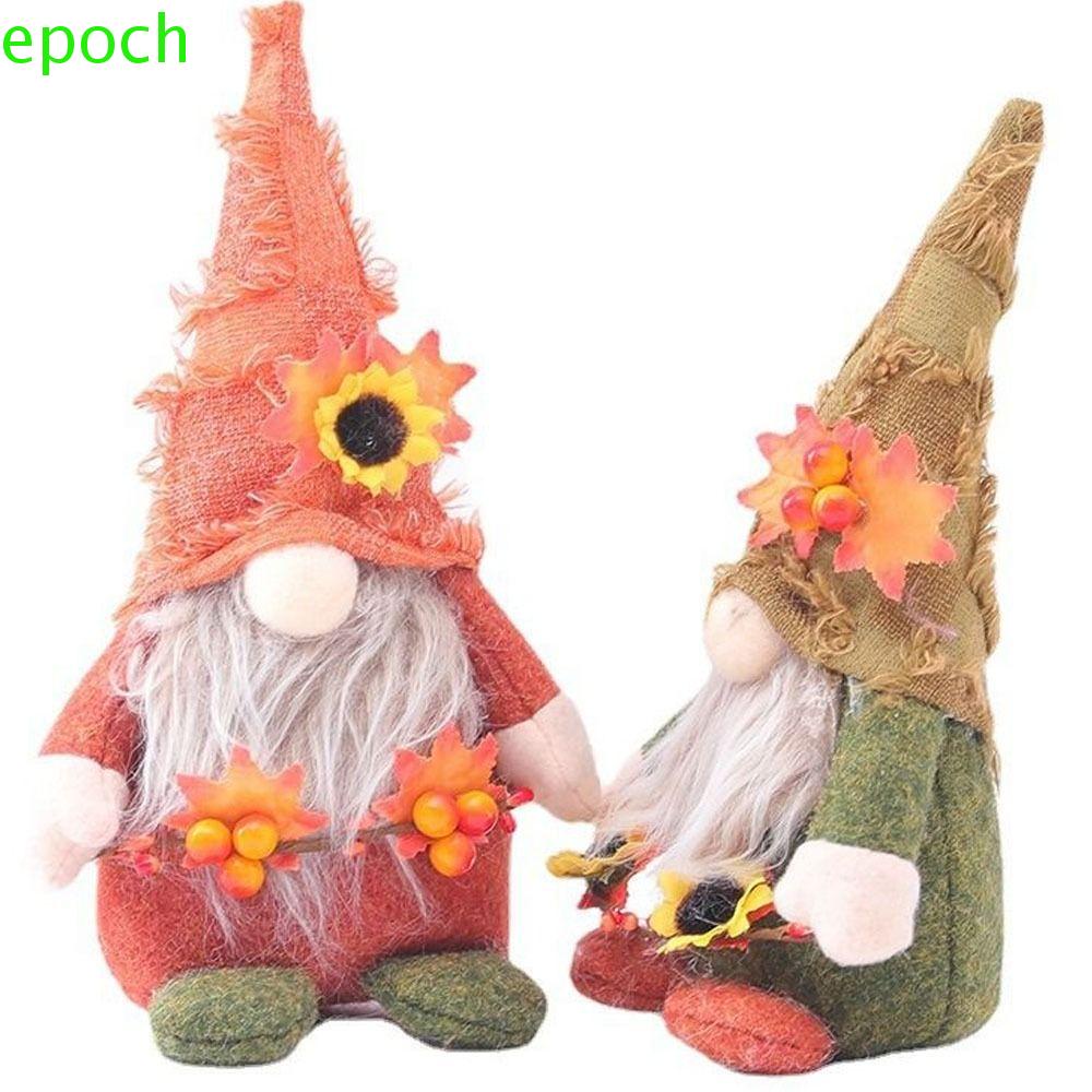 EPOCH Búp Bê Vải Hình Vô Diện Dễ Thương Dùng Trang Trí Bàn Lễ Tạ Ơn