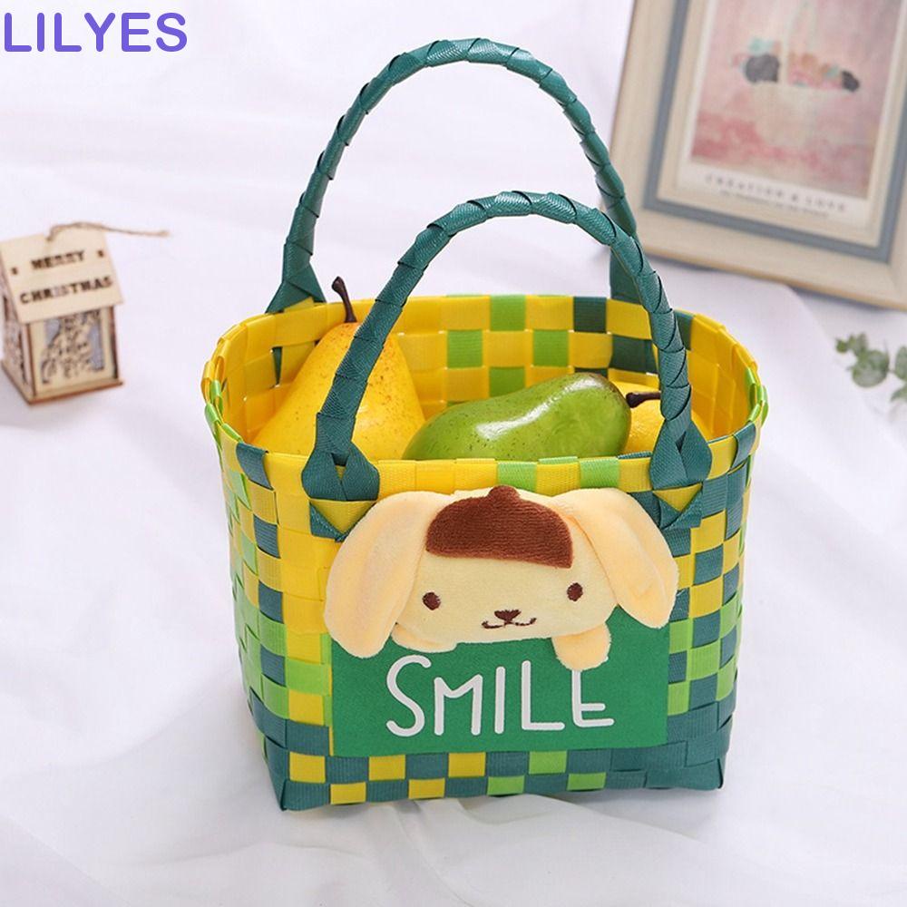 LILYES Túi Xách Tay / Đeo Vai Kích Thước Nhỏ Gọn In Họa Tiết Kuromi Phong Cách Bohemian Nhiều Màu Thời Trang Cho Nữ