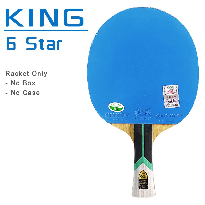 Vợt Bóng Bàn 729 King 6 / 7 Star Bằng Cao Su Dính Phong Cách Mới