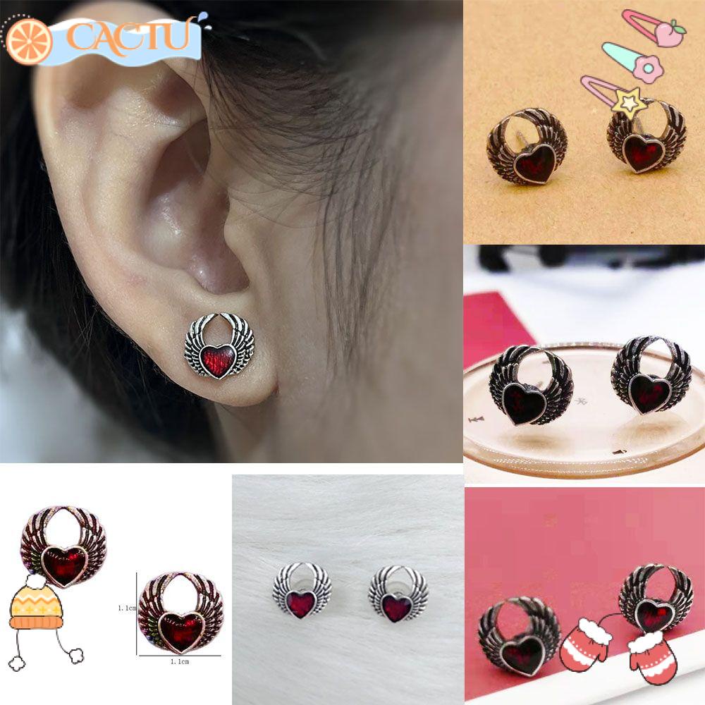 CACTU Khuyên Tai Trang Sức Phong Cách Vintage Mới