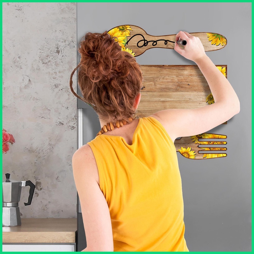 Decal dán tường Dạng Bảng Trắng Hình Hoa Hướng Dương Dùng Trang Trí