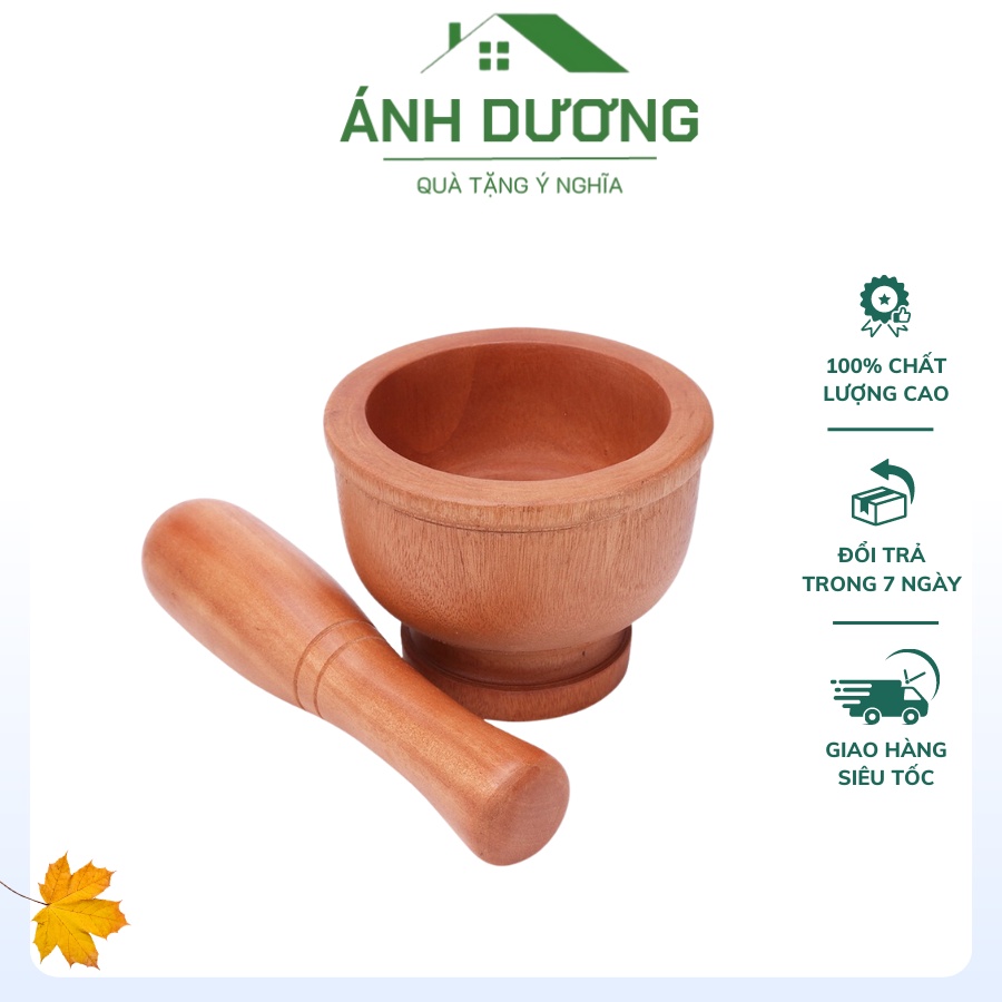 Bộ Cối Chày Gỗ
