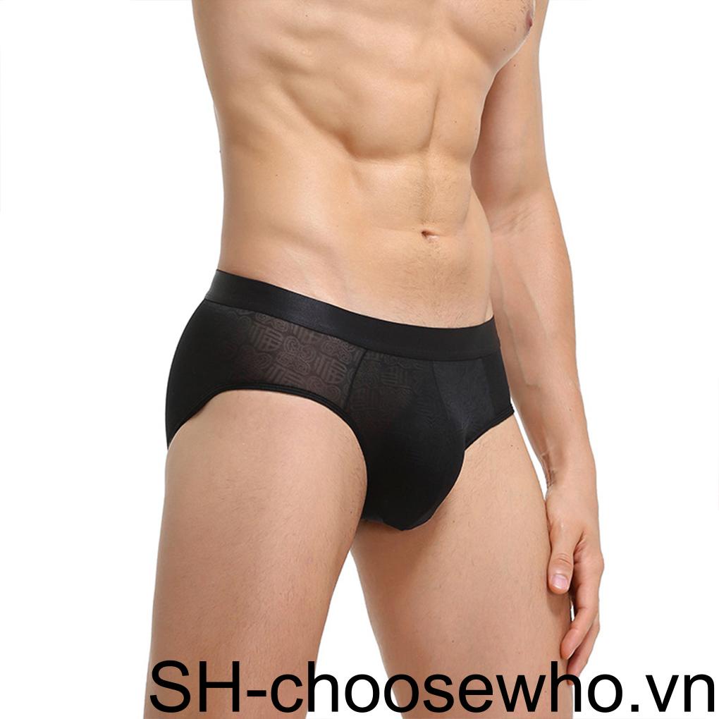 Bộ 2 Quần Lót Mềm Mại Thoáng Khí Gợi Cảm Cho Nam