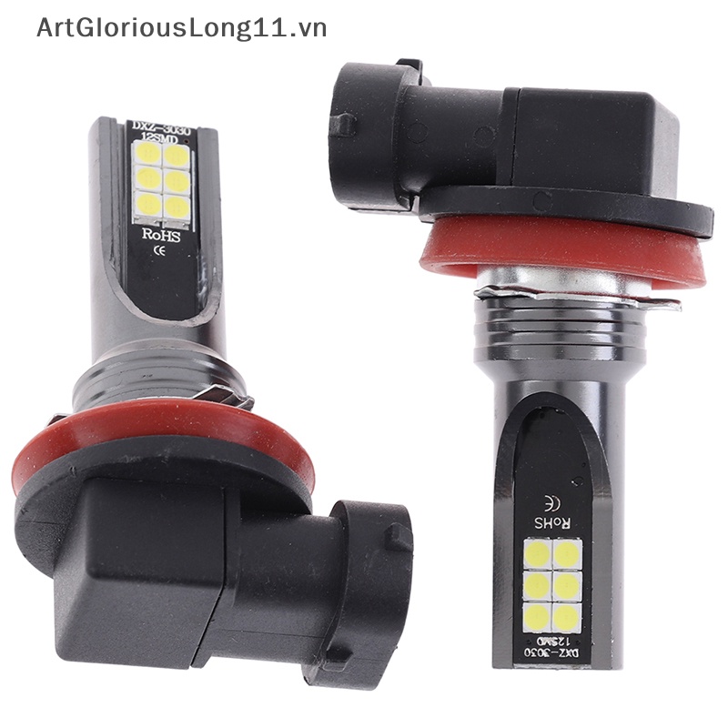 Cặp Đèn Pha LED H11 110W 20000LM 6000K Ánh Sáng Trắng Dành Cho Xe Hơi