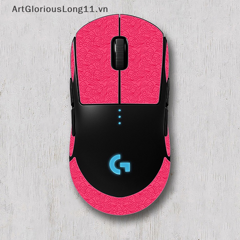 1 Cặp Băng Keo Handmade Chống Trượt Chống Mồ Hôi Dán Tay Cầm Chuột Không Dây GPW