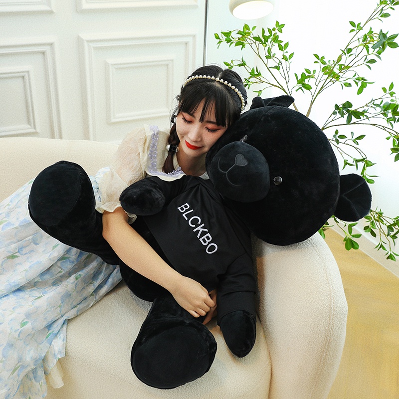 Gấu Bông Teddy Màu Đen Dễ Thương Dùng Làm Quà Tặng Cho Bé