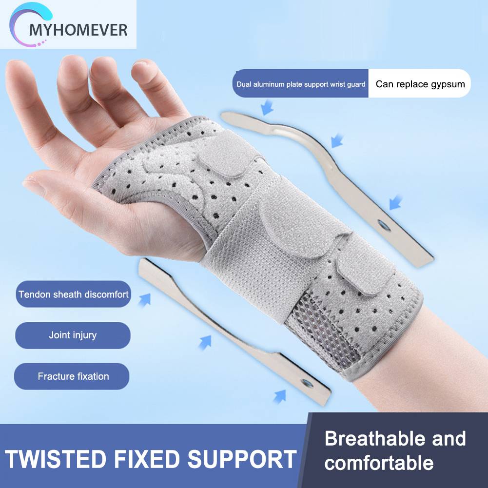 1 Đai Quấn Bảo Vệ Cổ Tay Bằng Nilon Và Nhôm Điều Chỉnh Được Tiện Dụng