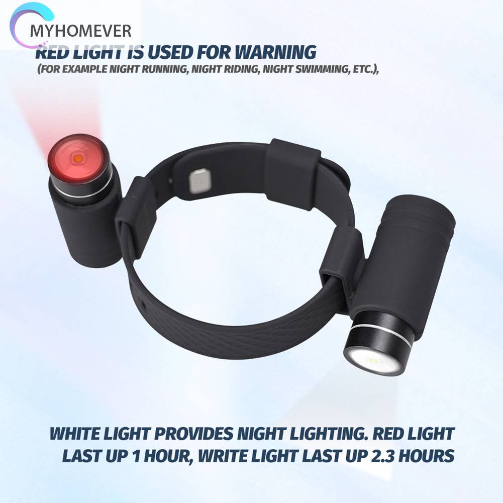 Vòng Tay Đèn Cắm Trại Chống Nước 200LM Type-C USB 230mAh