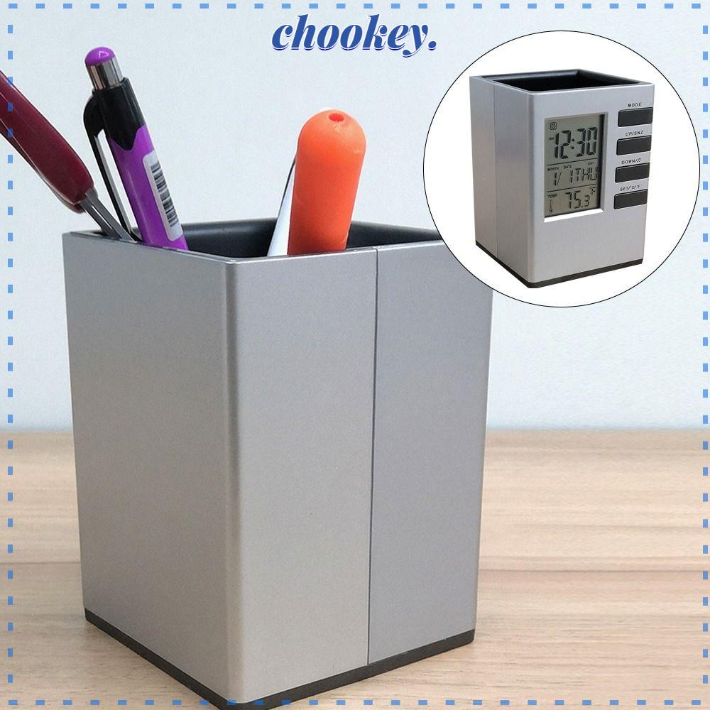 CHOOKEY Giá Đỡ Bút Chì Đa Năng Có Đèn LED Chất Lượng Cao