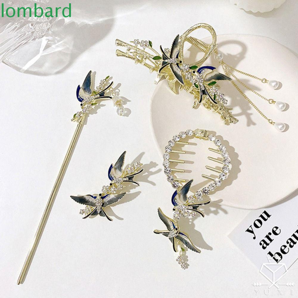 LOMBARD Trâm Cài Tóc Thiết Kế Sáng Tạo Phong Cách Hanfu Cho Nữ