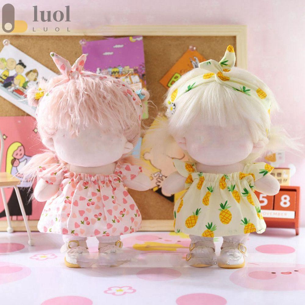 LUOL 1 Bộ Quần Áo Vải Cotton Dành Cho Búp Bê Cao 20cm