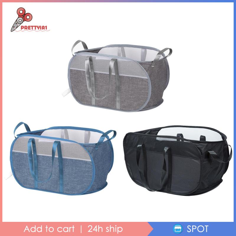 Giỏ Đựng Đồ Giặt Thoáng Khí Có Tay Cầm Tiện Dụng