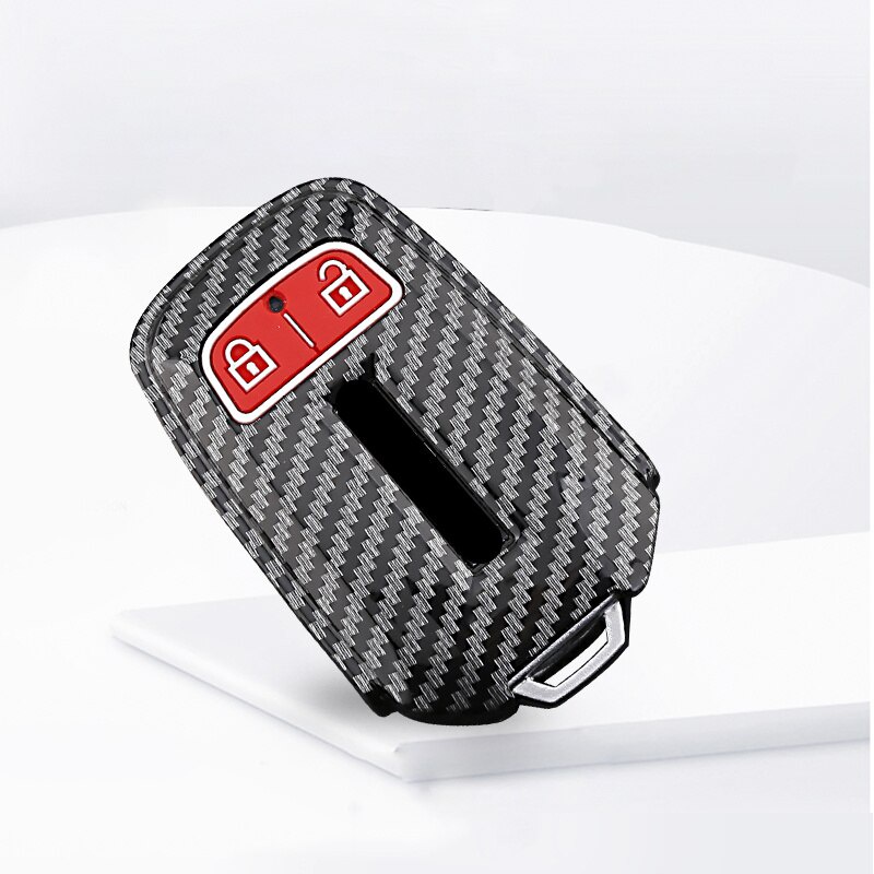 Vỏ Bảo Vệ Chìa Khóa Xe Hơi Bằng ABS Sợi Carbon Cho ISUZU D-max Mux 1.9 3.0 2012-2018 Mu-X X-Series