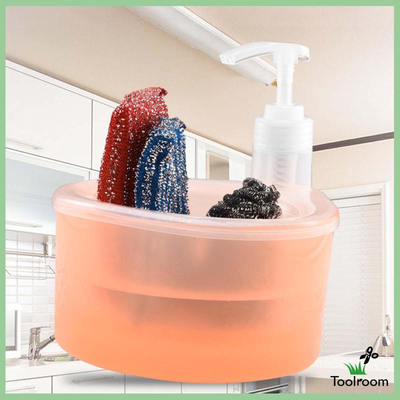 Bình Đựng Xà Phòng Dạng Lỏng 1000ml Kèm Giá Đỡ Xốp 2 Trong 1 Tiện Dụng Cho Khách Sạn / Quầ