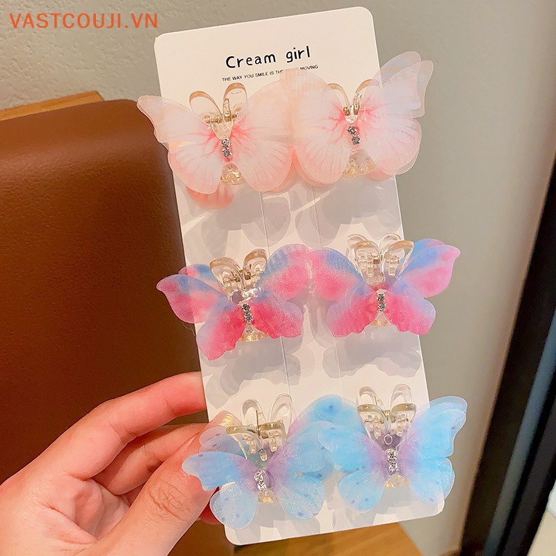 Kẹp Tóc Hình Bướm Xinh Xắn Cho Bé Gái